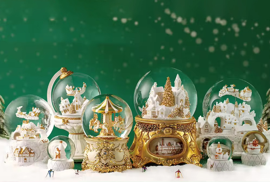 Snow globes size and functionality