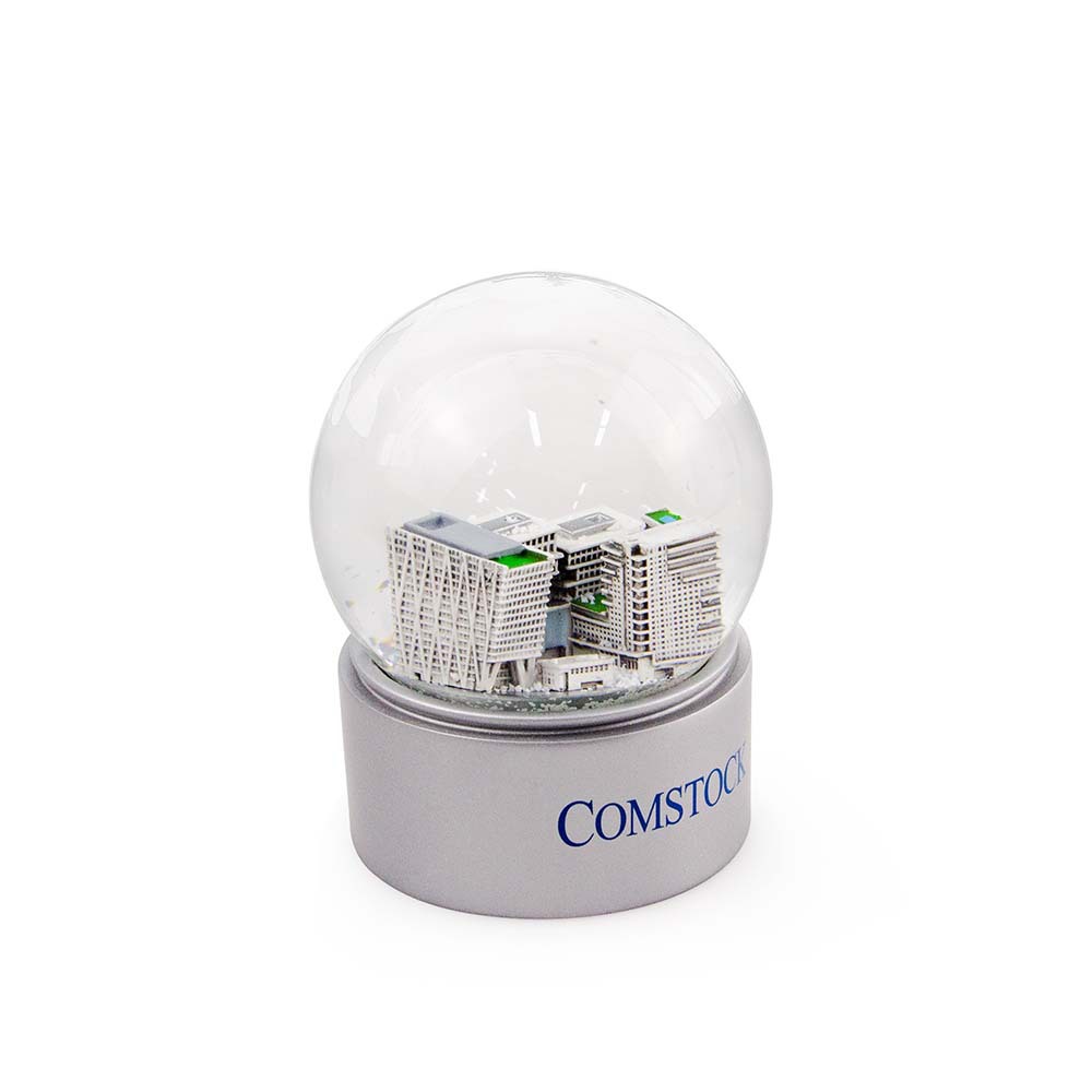 Souvenir 100mm Building Model Ornament Resin Snow Globe