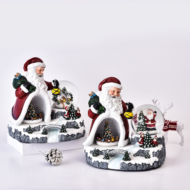 41.Santa Claus Decoration Ornament Resin Crafts