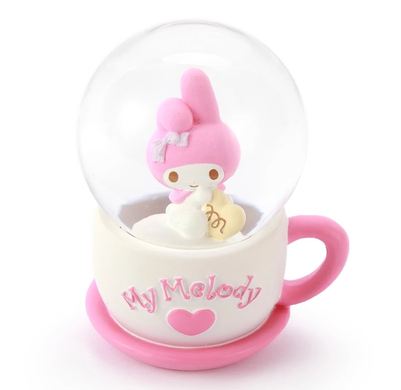 Snow Globe Cartoon Melody Teacup