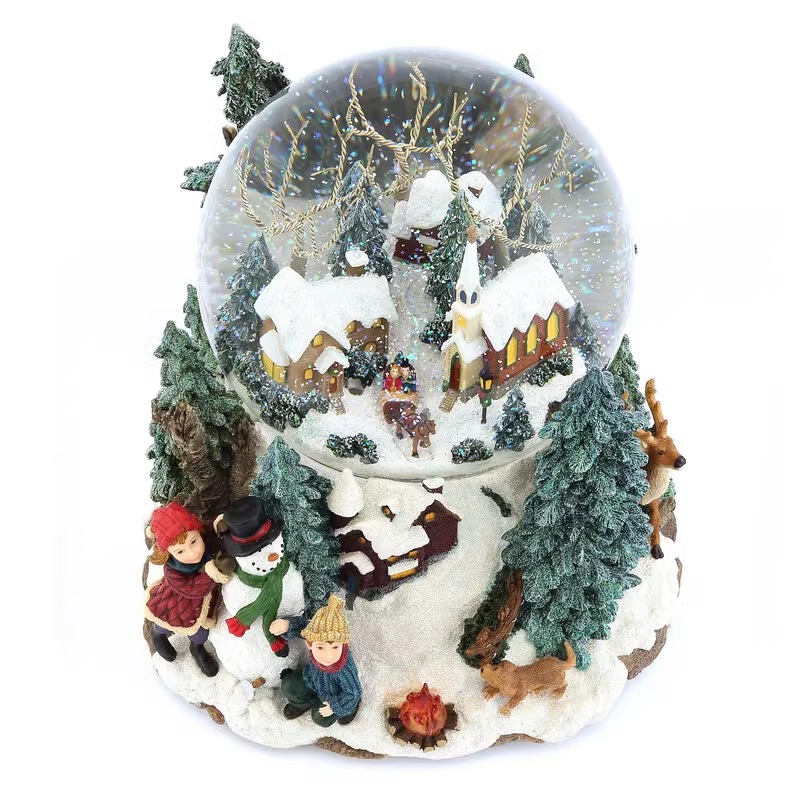 Snow Globe Fantasy Fairytale Town