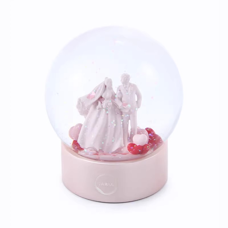 Snow Globe Wedding Collection Pink