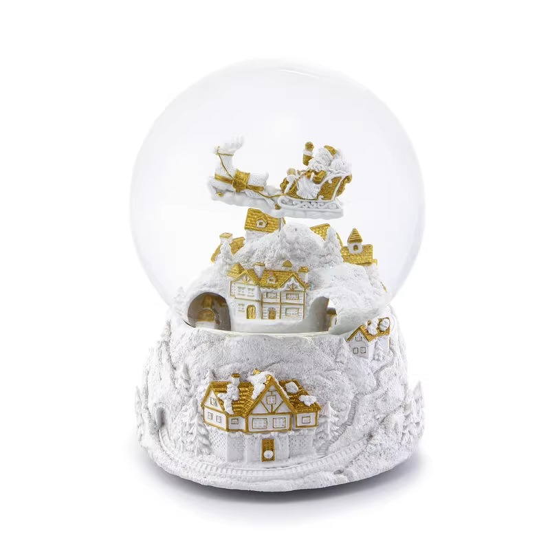 Snow Globe Santa Claus White House