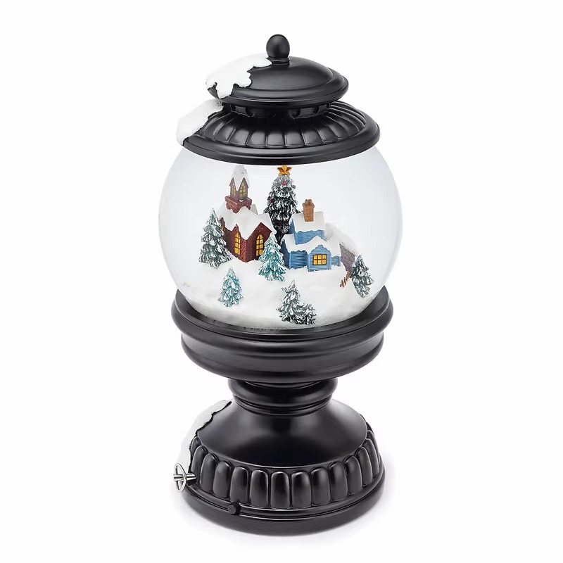 Snow Globe Lamp Base Christmas