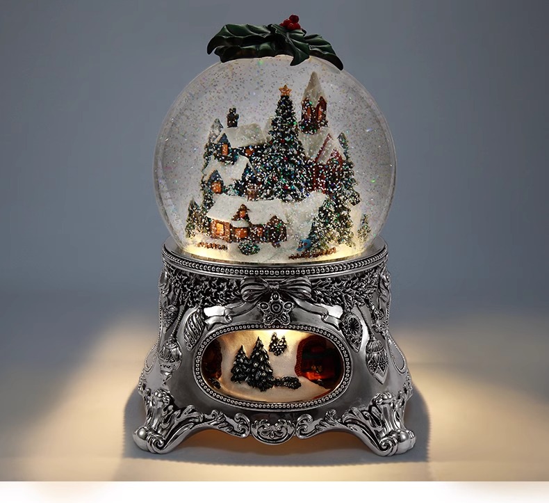 Christmas Gift Lights Snow Globe