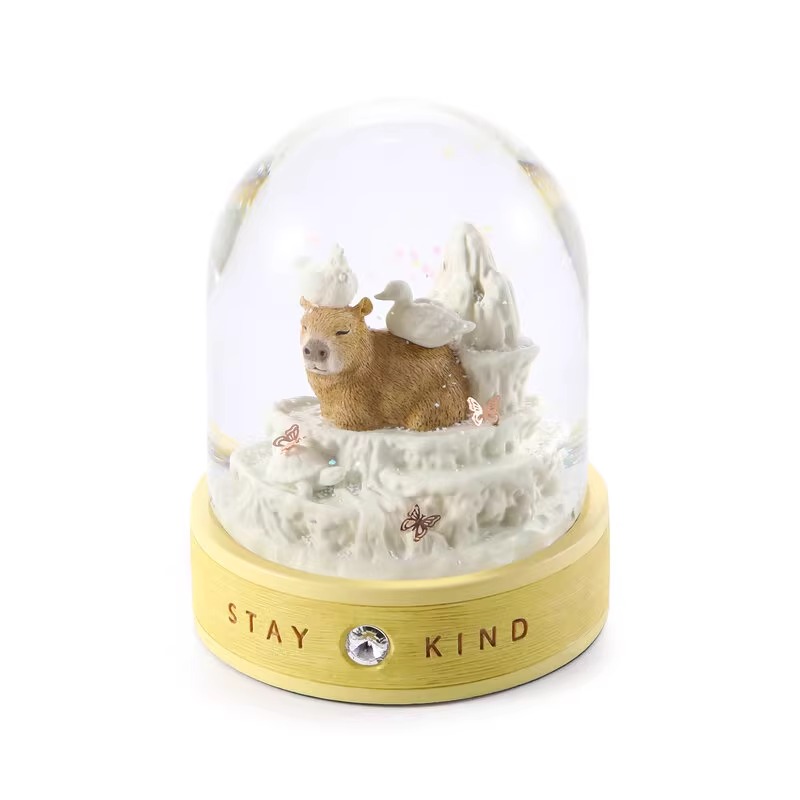 Guardian of the Heart Snow Globe