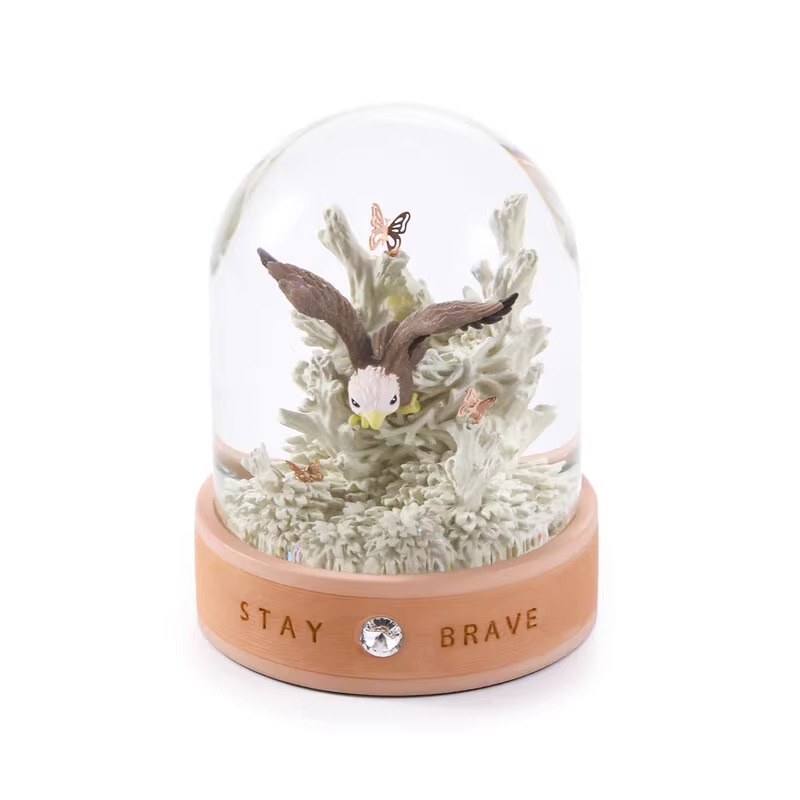 Guardian of the Heart Snow Globe 6