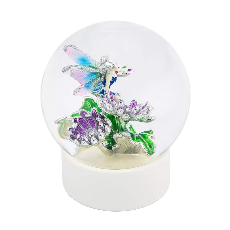 Hope Fairy Cold Porcelain Snow Globe